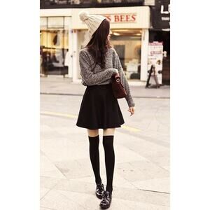 NWT IRO Black Tiered Mini Skirt FR 38 US 6